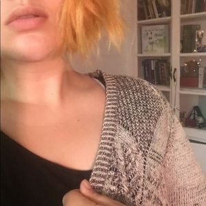 Multi-colored (primarily beige / gray) Cardigan